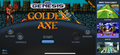 Golden Axe Classics iOS, Golden Axe, Main Menu.png