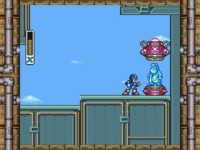 Mega Man X3, Dr. Light Capsule.png